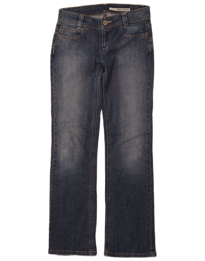 DKNY Dame Straight Jeans US 4 Small W28 L31 Blue Cotton