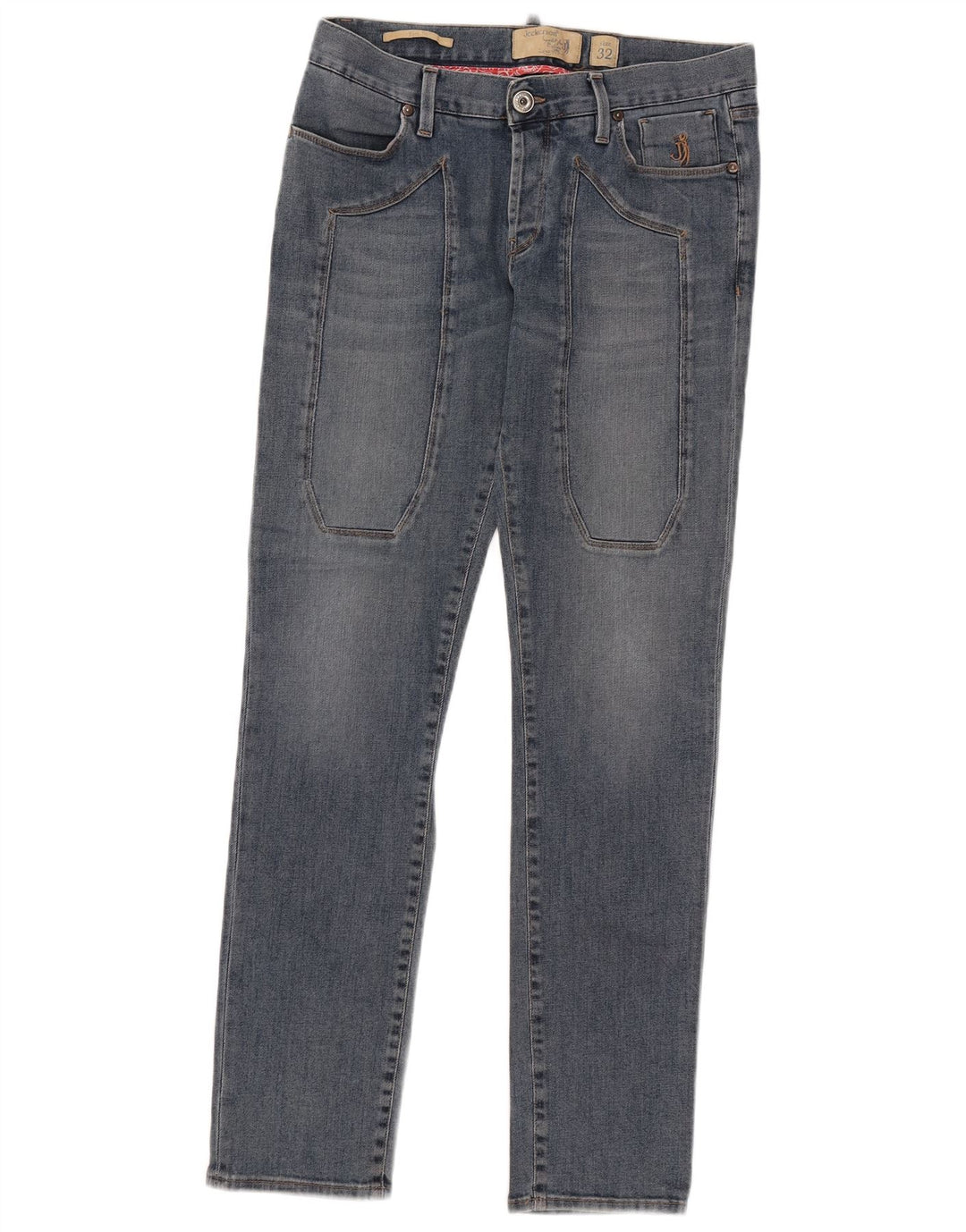 Jeckerson Dame Slim Jeans W32 L31 Blå Bomuld