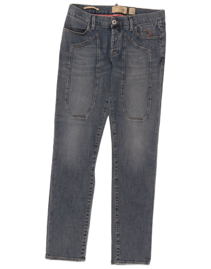 Jeckerson Dame Slim Jeans W32 L31 Blå Bomuld