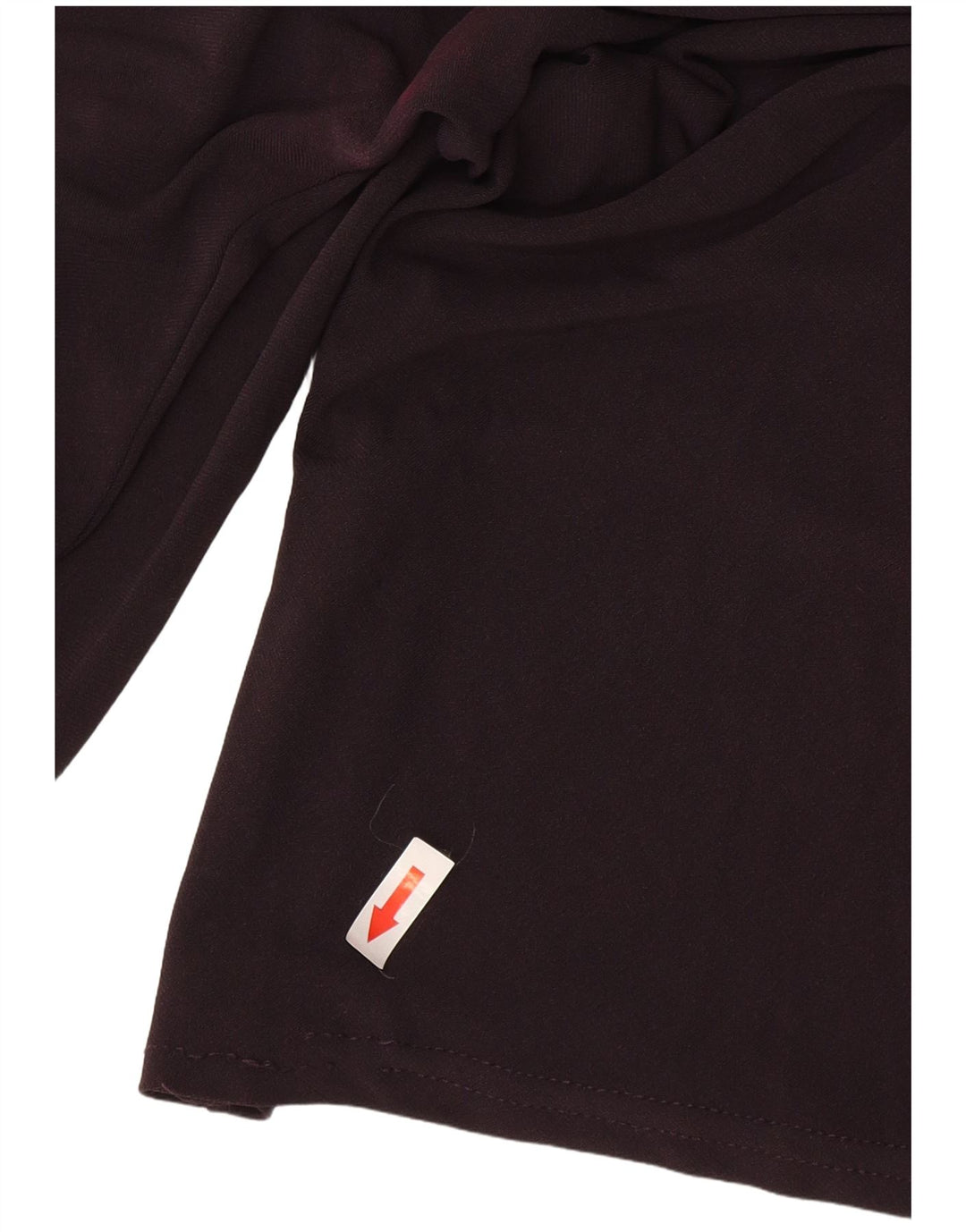 Patrizia Pepe Dame Top Langærmet US 6 Medium Burgundy