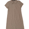 NAUTICA Womens Polo Dress UK 12 Medium Grey Cotton Vintage Nautica and Second-Hand Nautica from Messina Hembry 