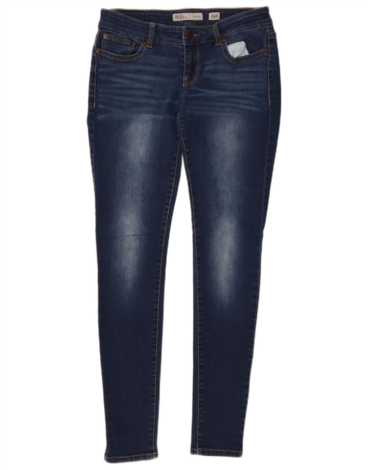 BKE Dame Stella Skinny Jeans W26 L31 Blå Bomuld