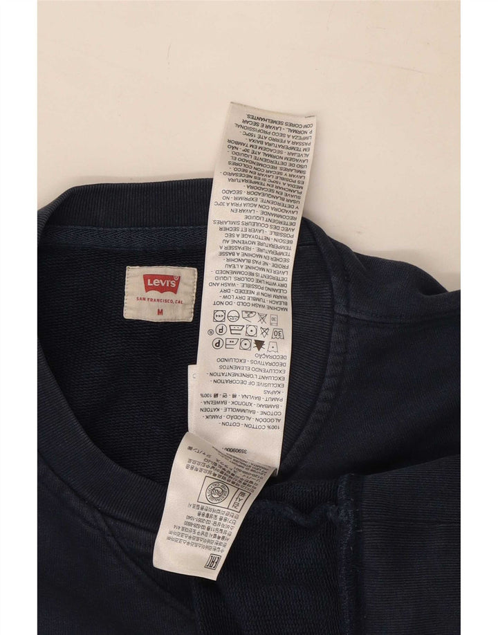 Levi's Herre sweatshirt Jumper Medium Navyblå Bomuld