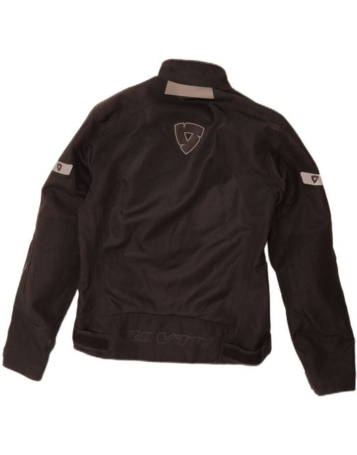 REVIT Herre Graphic Racer Jacket UK 36 Small Black Polyester
