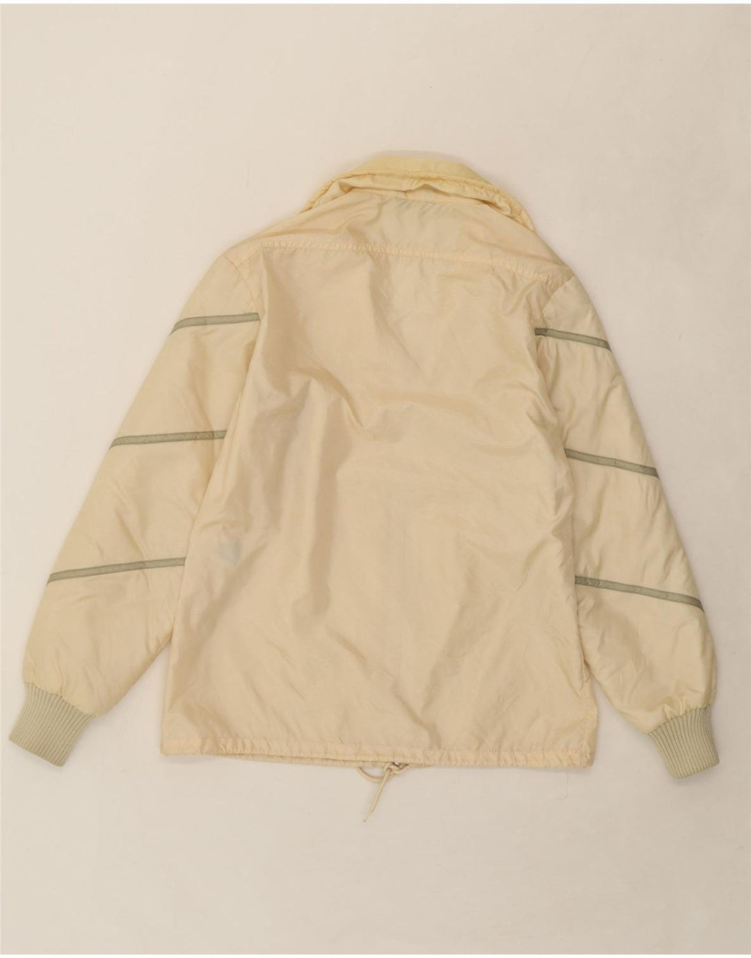 RODEO Womens Rain Jacket EU 38 Medium Beige Nylon Vintage Rodeo and Second-Hand Rodeo from Messina Hembry 