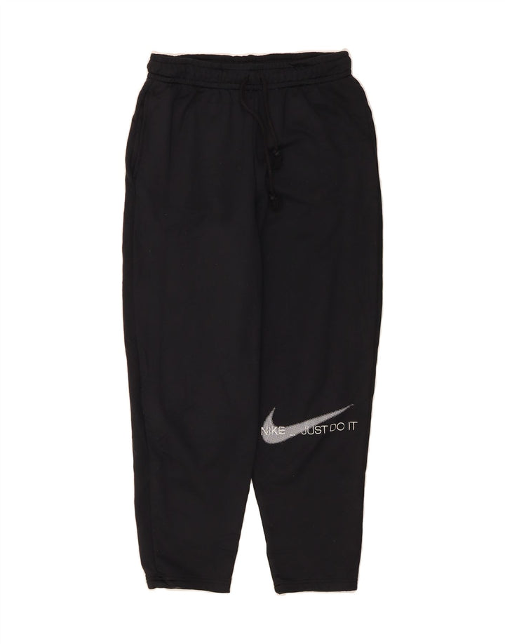 NIKE Mens Therma-Fit Graphic Tracksuit Trousers Medium  Black Vintage Nike and Second-Hand Nike from Messina Hembry 