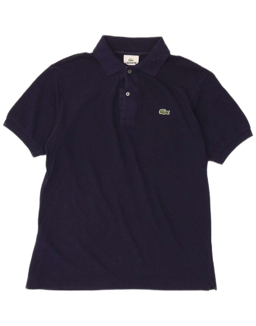 Lacoste herre poloskjorte str. 3 Lille marineblå bomuld