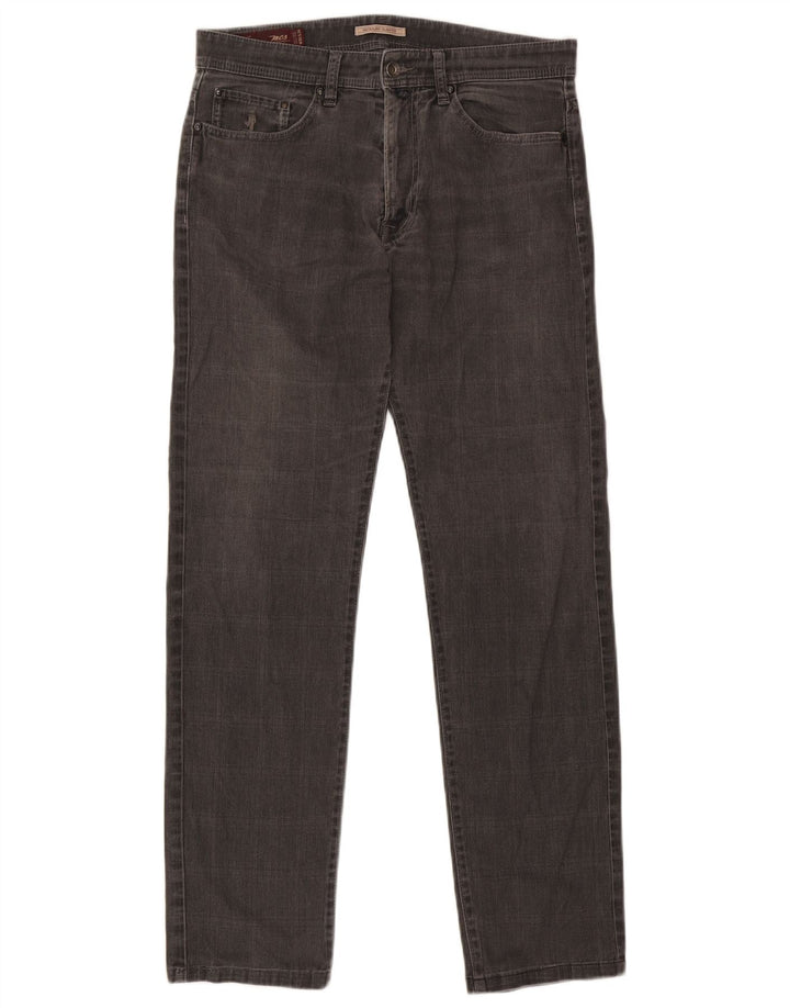 Marlboro Classics Herre Regular Slim Jeans W32 L31 Grå Bomuld
