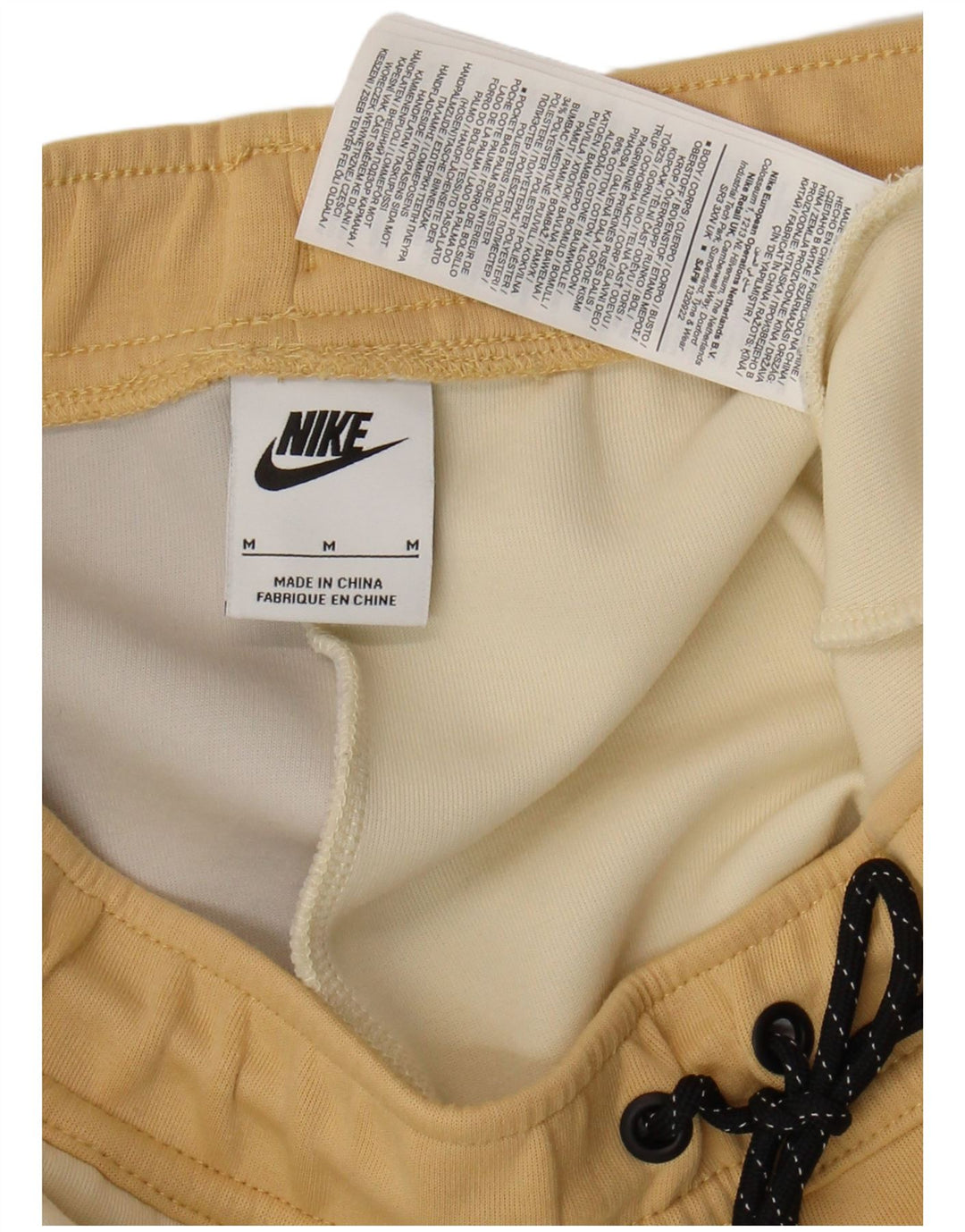 Nike Herre Grafisk Capri træningsdragt Bukser Joggers Medium Beige Colourblock