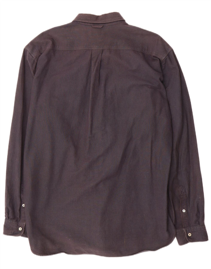 Barbour herre Regular Fit skjorte XL marineblå bomuld