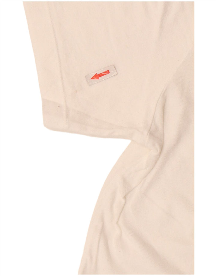 Nike grafisk t-shirt top til mænd, lille hvid bomuld
