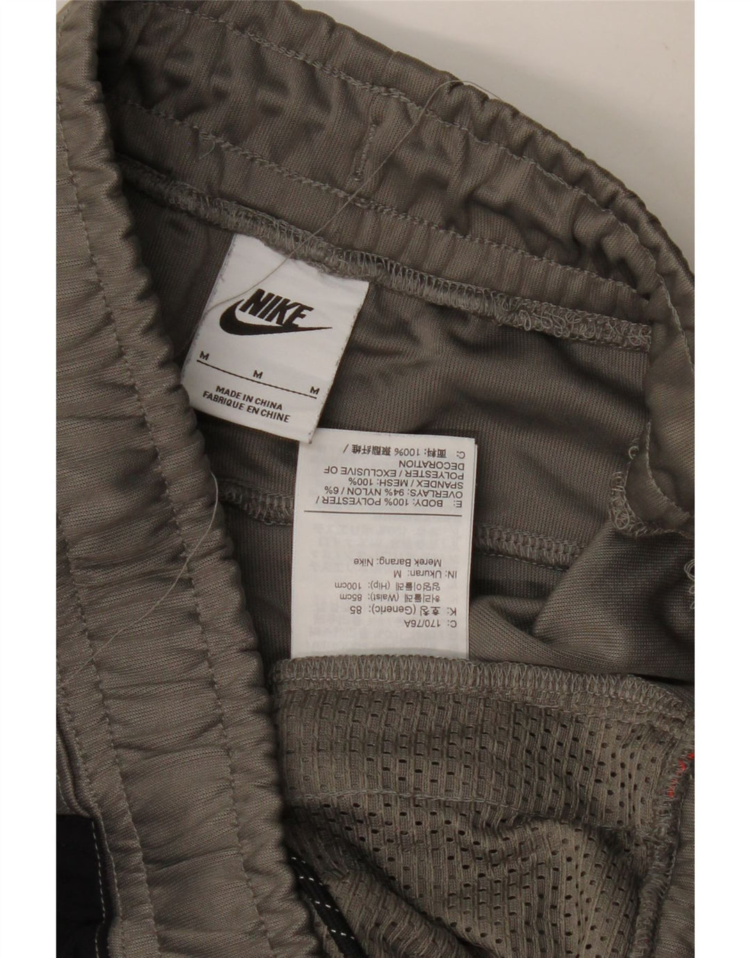 NIKE Træningsdragt til mænd Joggers Medium Grey Colourblock Polyester