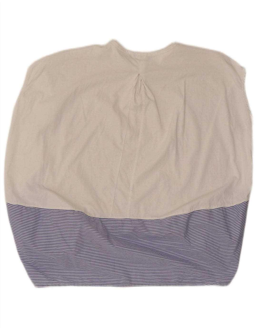 Zara Dame ærmeløs bluse Top UK 10 Small Multicolor Colourblock