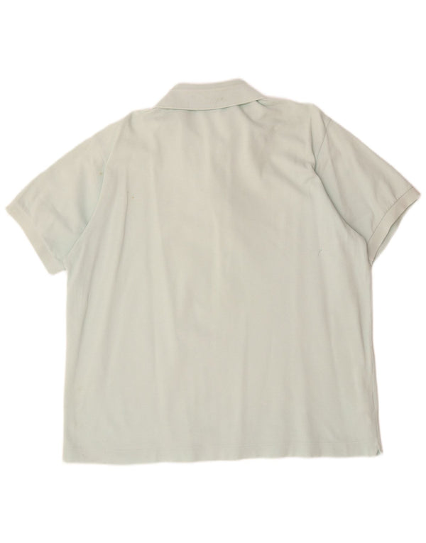 Lacoste Mens Classic Fit Polo Shirt Size 6 XL Blue Cotton