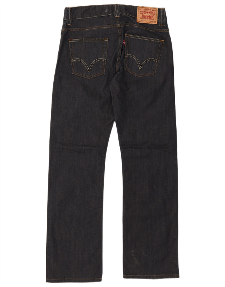 LEVI'S Herre 506 Lige jeans med standard pasform W32 L32 Marineblå bomuld