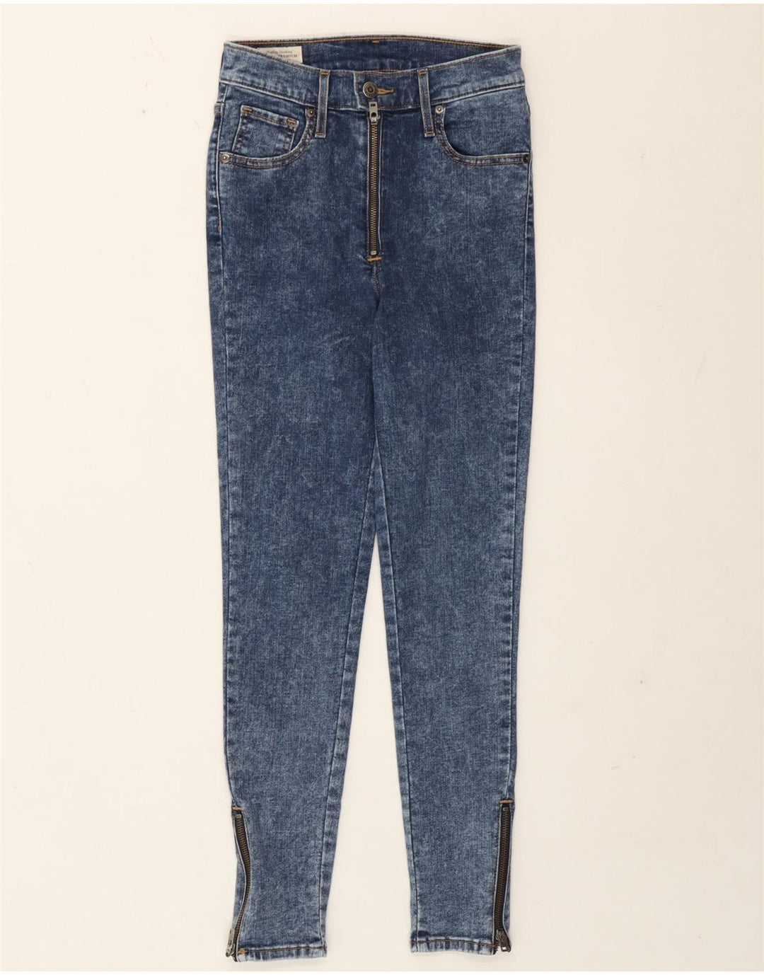 Levi's Dame Skinny Jeans W26 L27 Blå Bomuld