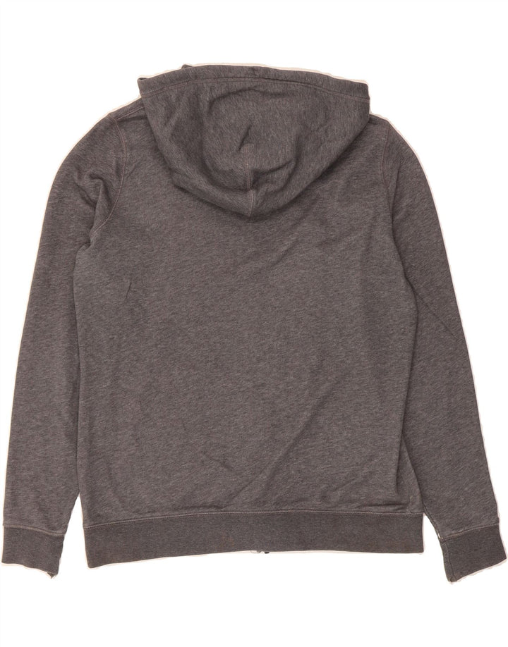 NIKE Mens Zip Hoodie Sweater XL Grey Cotton Vintage Nike and Second-Hand Nike from Messina Hembry 
