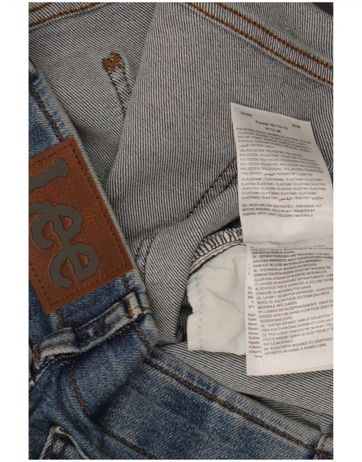Lee Herre lige tilspidsede jeans W44 L34 blå bomuld