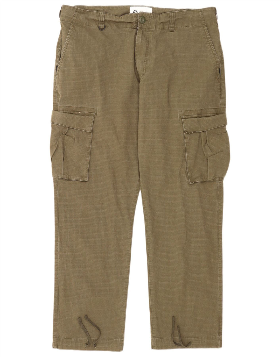 Nike Straight Cargo-bukser til mænd W36 L27 Grøn bomuld