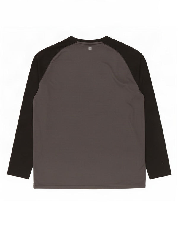 Mountain Warehouse Herre IsoCool Top Langærmet 2XL Grå Colourblock