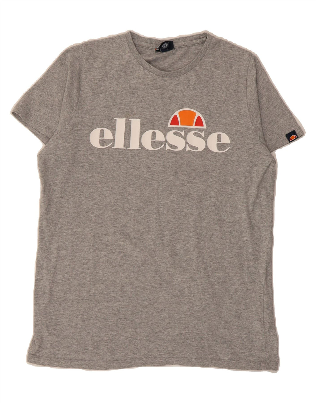 ELLESSE Boys Graphic T-Shirt Top 13-14 Years Grey Cotton Vintage Ellesse and Second-Hand Ellesse from Messina Hembry 