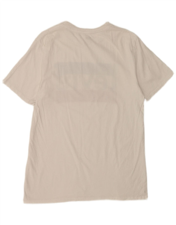 Levi's Herre grafisk T-shirt Top Medium White