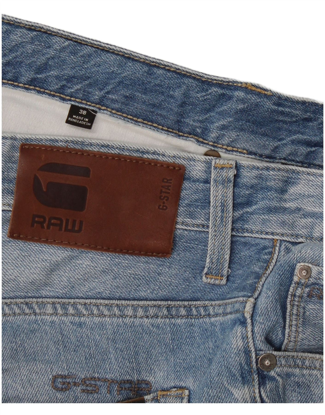 G-Star Herre 3301 Denim Shorts W38 XL Blå
