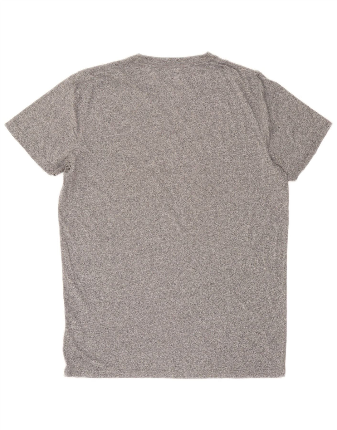 Hollister Herre T-shirt Top Medium Grey Flecked Bomuld