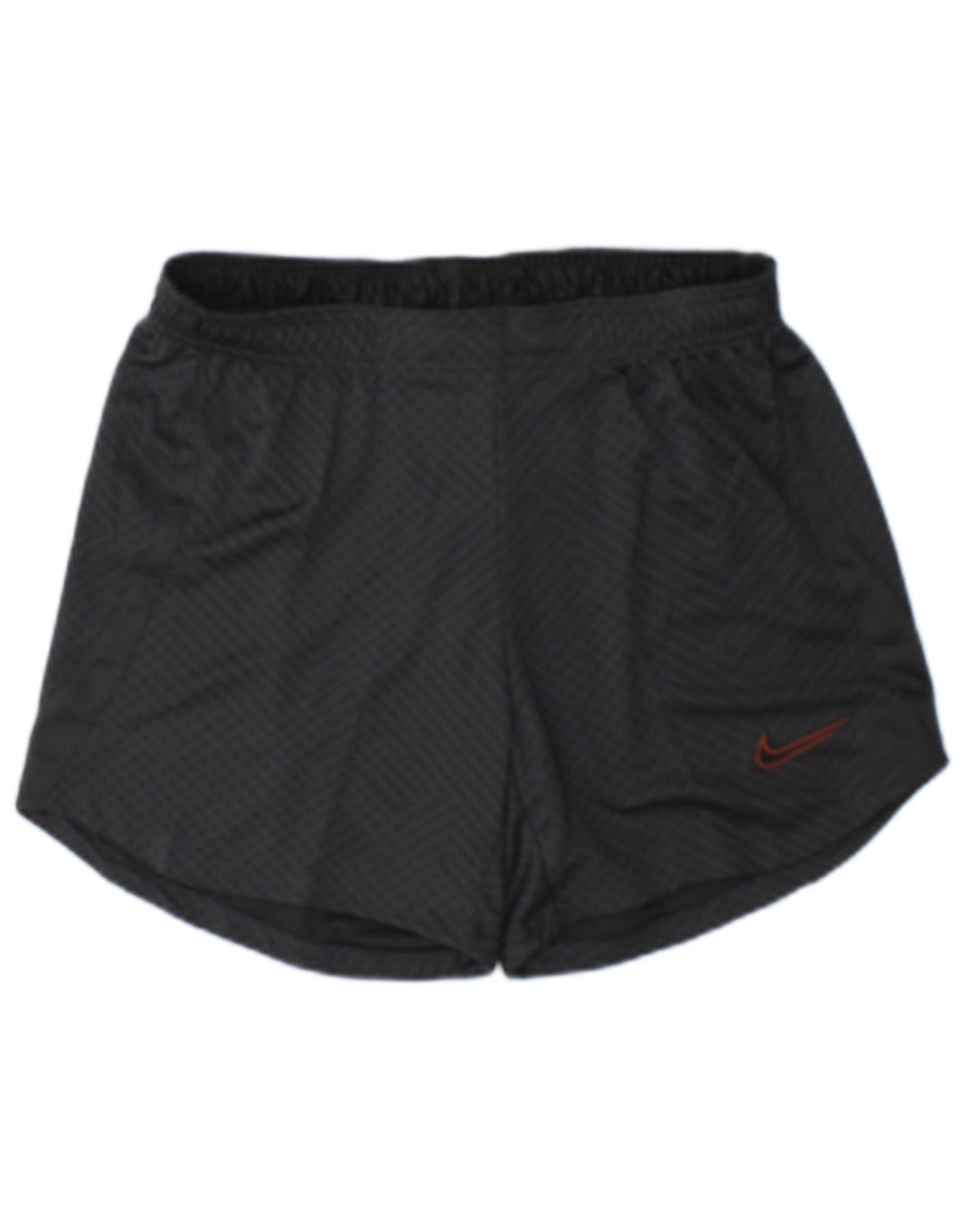 Nike Herre Dri Fit Sportshorts Medium Sort Geometrisk Polyester
