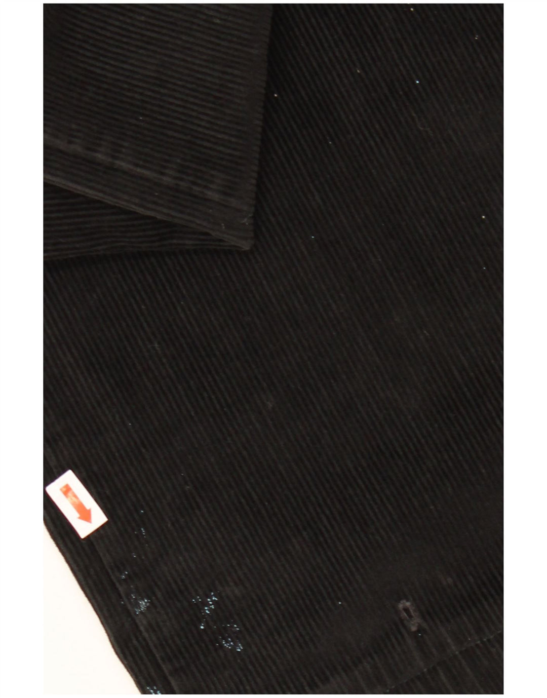 CONTE OF FLORENCE Herre Corduroy Cropped Trousers IT 50 Large W34 L25 Sort