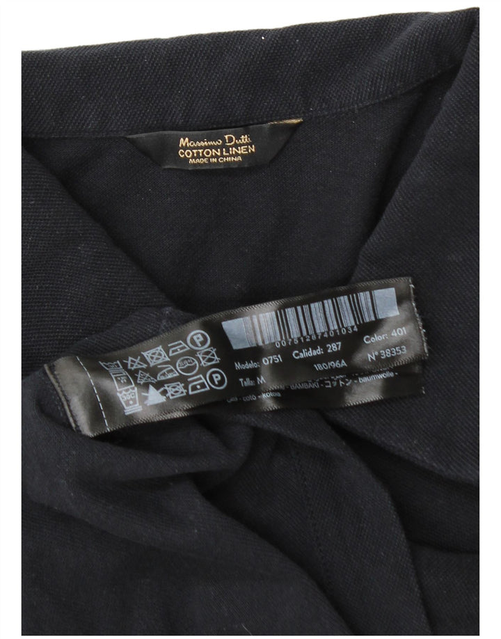 Massimo Dutti Herre poloshirt Medium Navyblå Bomuld