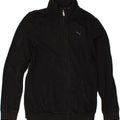 PUMA Womens Tracksuit Top Jacket UK 10 Small Black | Vintage Puma | Thrift | Second-Hand Puma | Used Clothing | Messina Hembry 