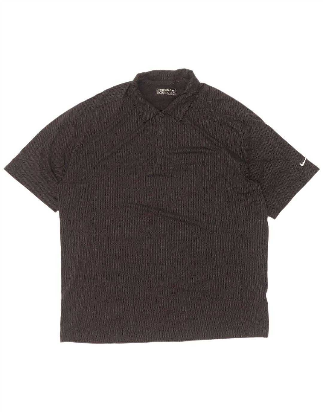 Nike Herre Golf Polo Shirt XL Sort Polyester