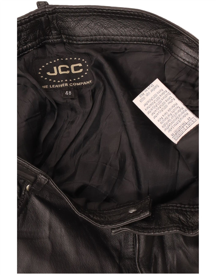 JCC Herre Lige Casual Bukser IT 48 Medium W32 L32 Sort