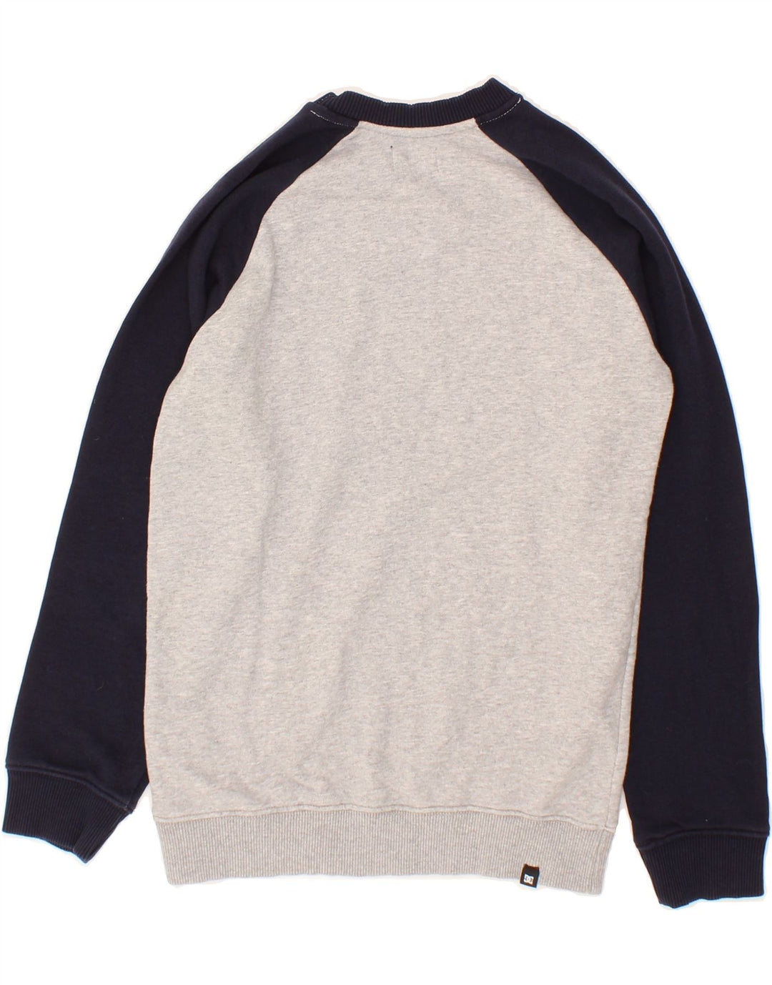 DC Boys Graphic Sweatshirt Jumper 11-12 Years Grey Colourblock Cotton Vintage DC and Second-Hand DC from Messina Hembry 
