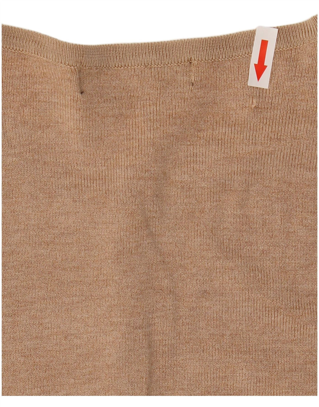 Marks & Spencer Dame Cardigan Sweater UK 12 Medium Beige Viscose
