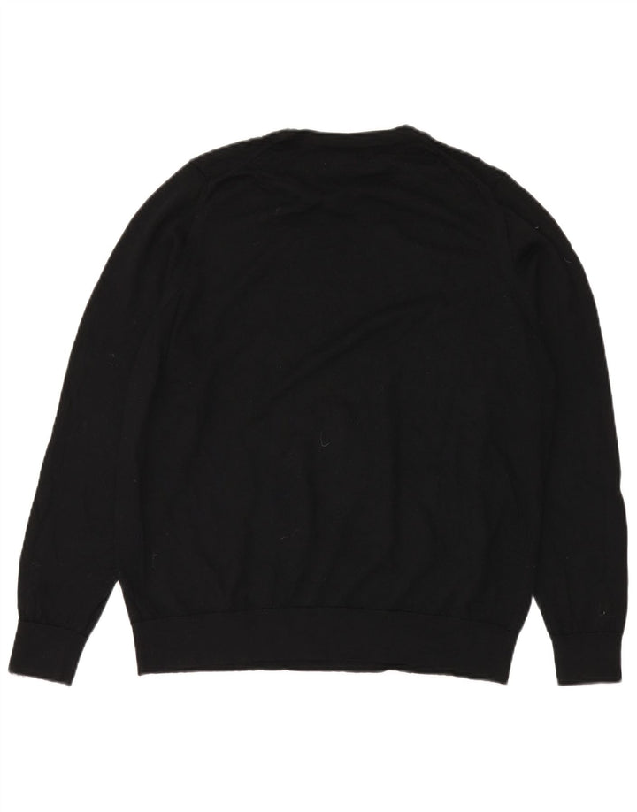 MARKS & SPENCER Dame sweater med rund hals DK 20 2XL Sort
