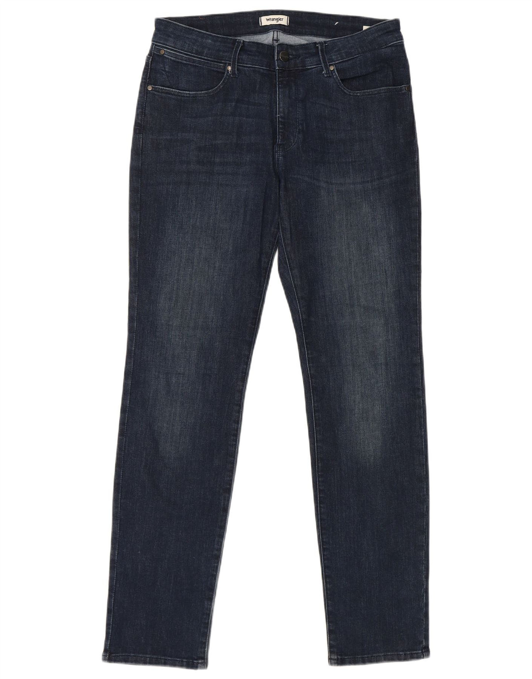 Wrangler Dame Slim Jeans W31 L30 Blå Bomuld