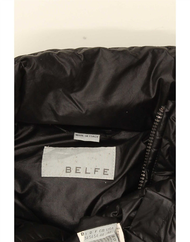 Belfe & Herre polstret jakke UK 44 2XL Sort Nylon