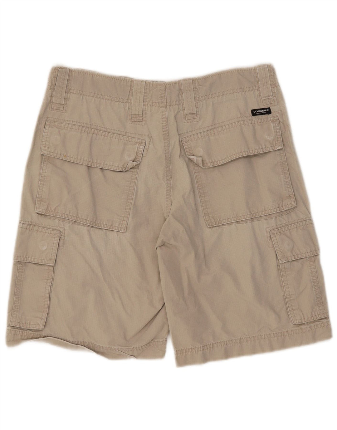 Dockers Herre Comfort Fit Cargo Shorts W31 Medium Beige Bomuld
