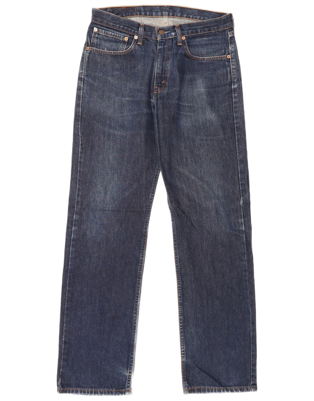 Levi's Dame 751 Straight Jeans W32 L32 Blå Bomuld