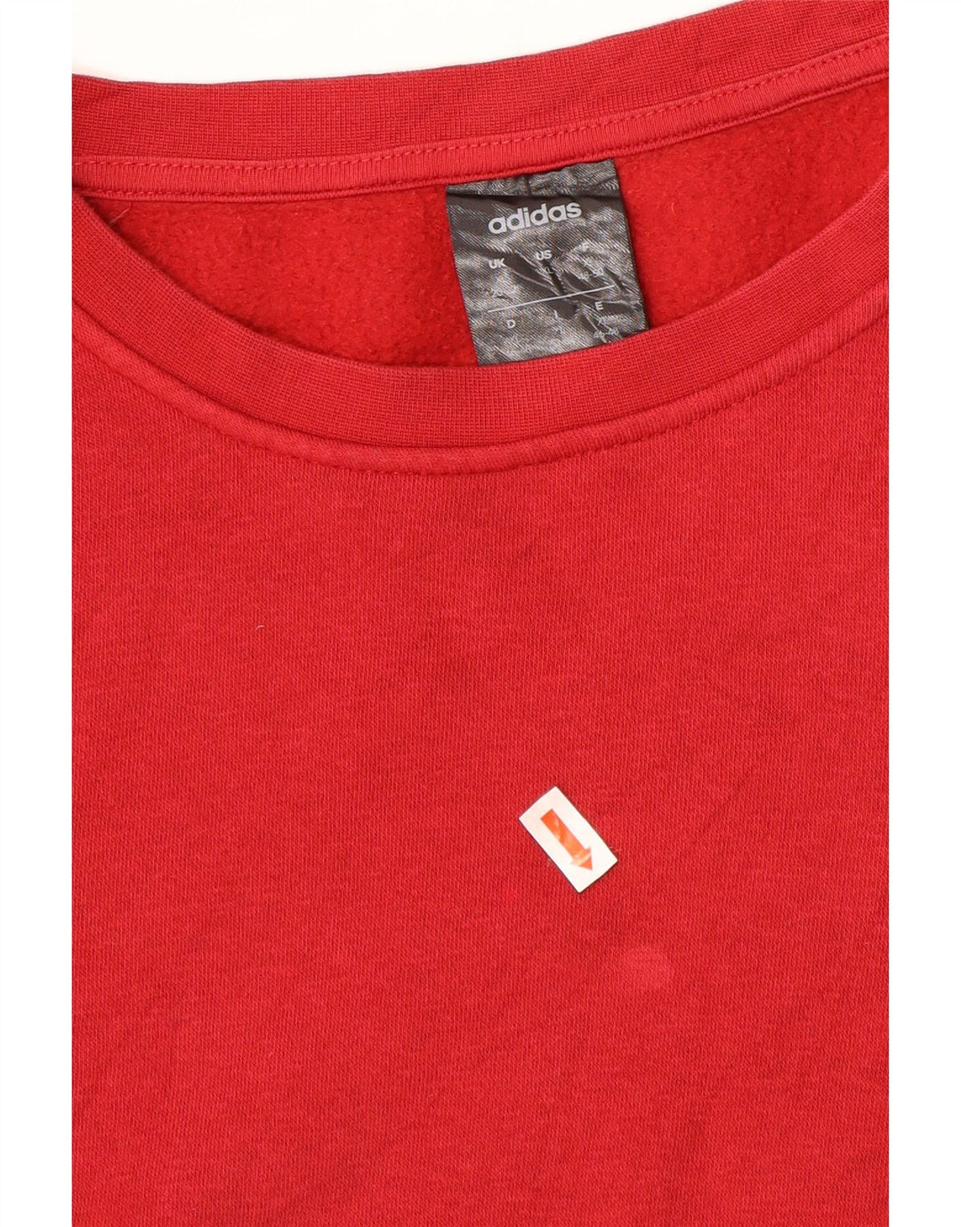 ADIDAS Dame Sweatshirt Jumper UK 20/22 XL Rød