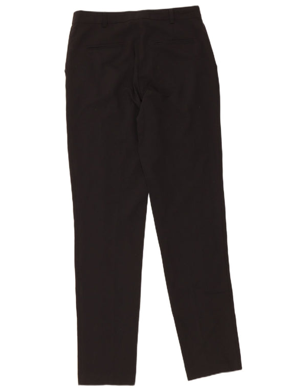 Topshop Dame Slim Chino Bukser UK 8 Small W26 L30 Sort Polyester