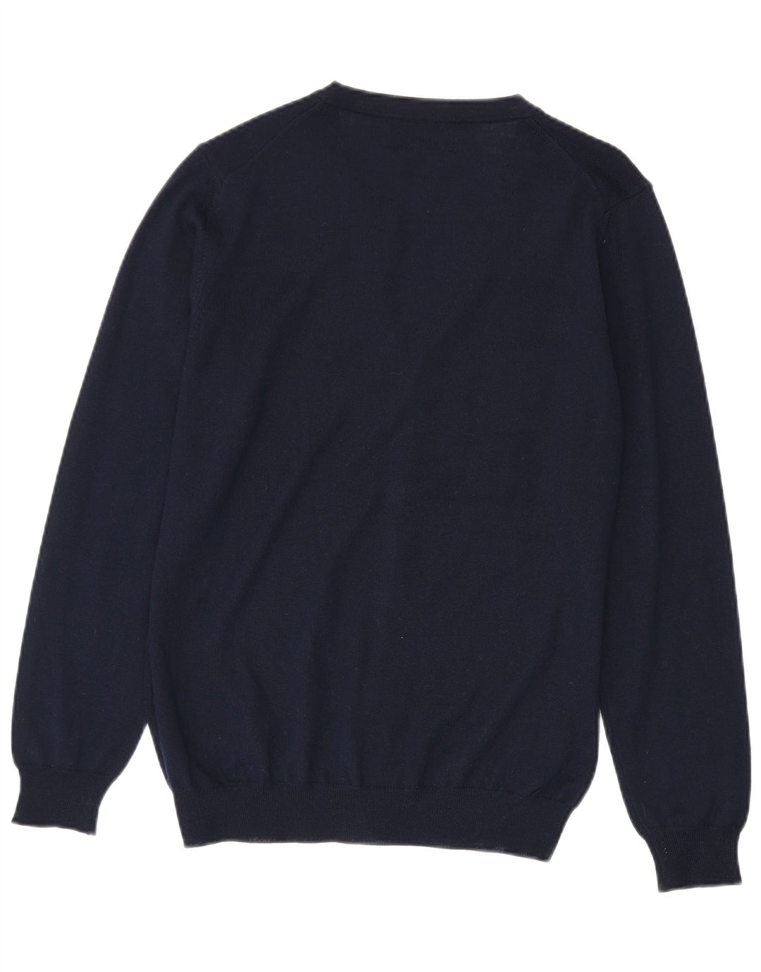 Marks & Spencer Herre Cardigan Sweater Lille marineblå akryl