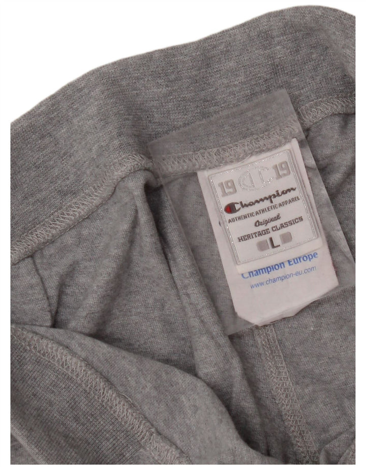 CHAMPION Womens Tracksuit Trousers Joggers UK 16 Large  Grey
