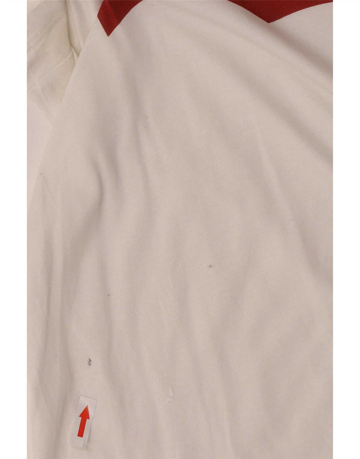 Levi's Grafisk T-shirt top til kvinder UK 12 Medium White
