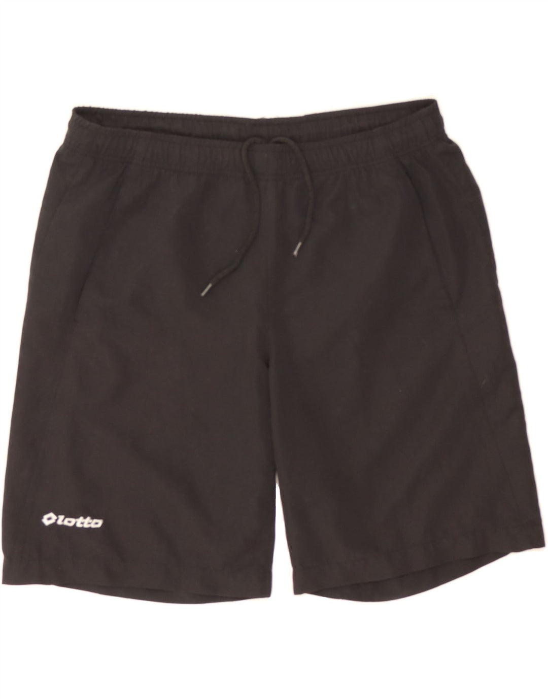LOTTO Mens Sport Shorts Large  Black Polyester Vintage Lotto and Second-Hand Lotto from Messina Hembry 