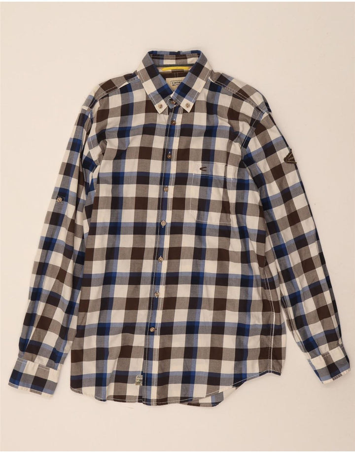 Camel Active Herreskjorte Medium Flerfarvet Gingham Cotton