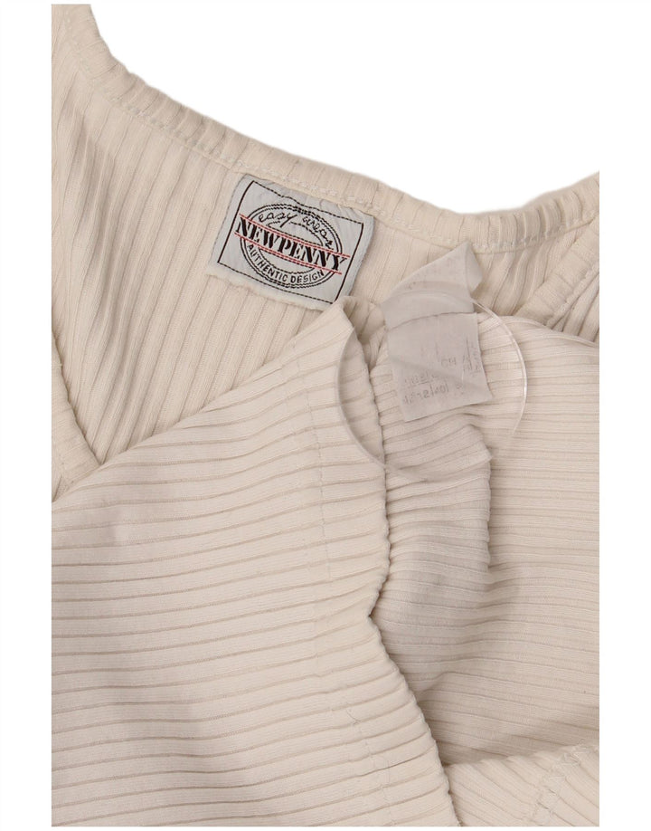 Newpenny Dametop Langærmet UK 12 Medium White