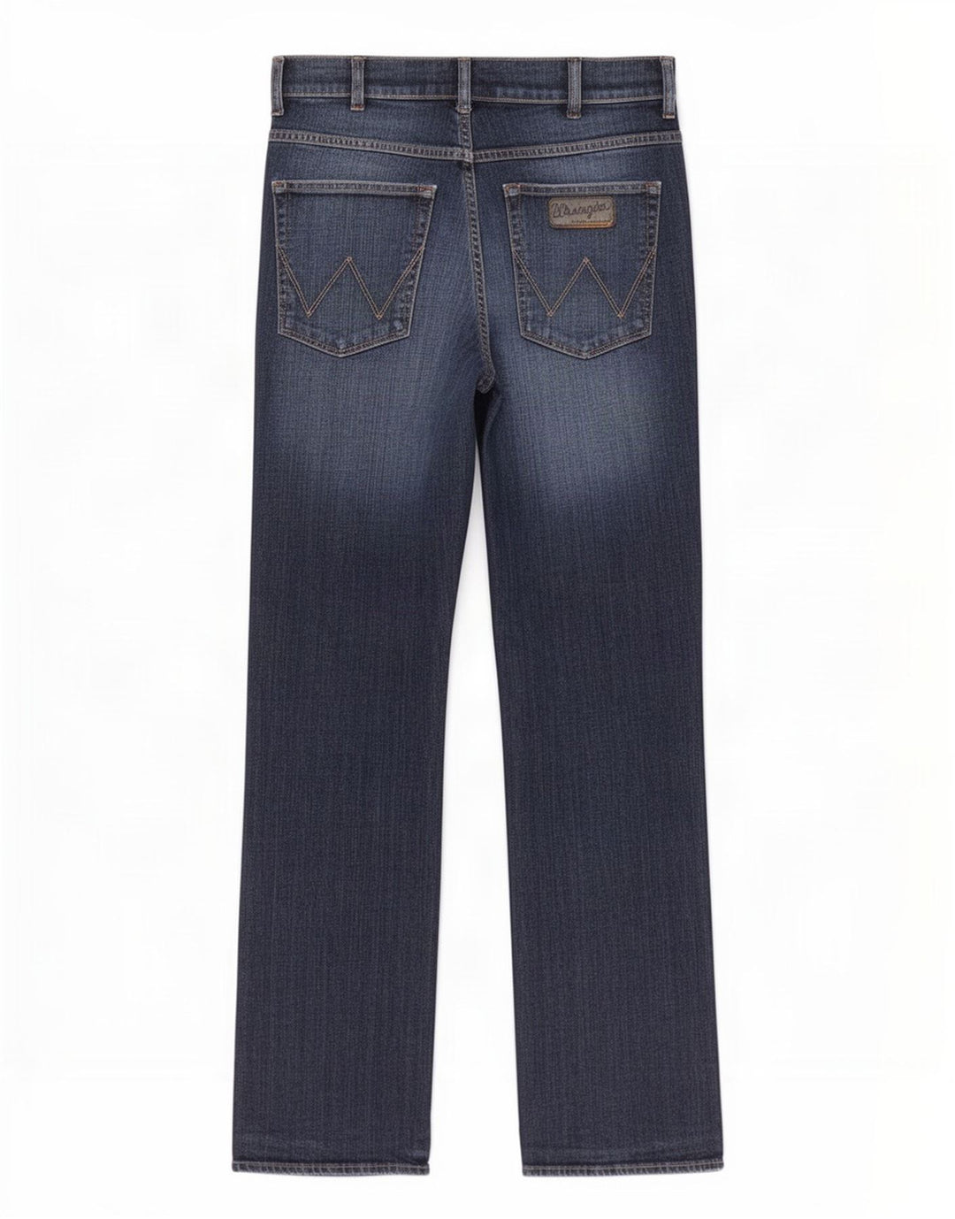 Wrangler Herre Pittsboro Bootcut Jeans W32 L32 Marineblå Bomuld